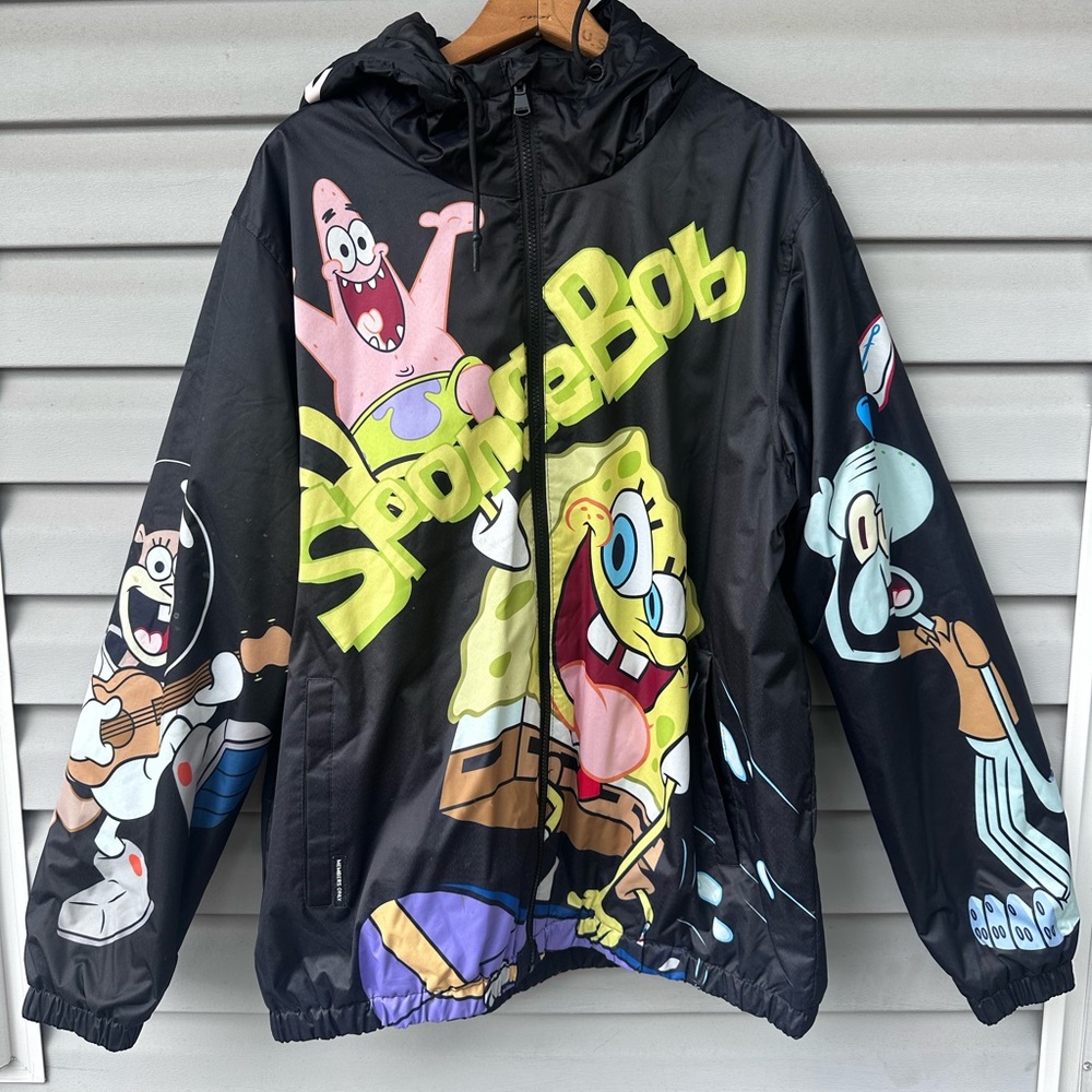 Member Only Nickelodeon SpongeBob SquarePants Jacket size XL NWOT